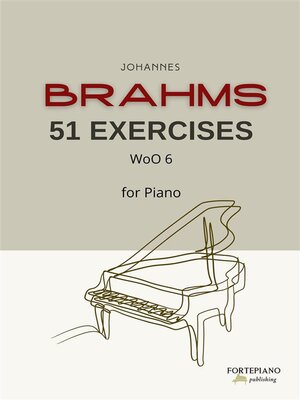 cover image of Brahms--51 Exercises for Piano